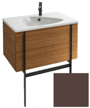 Тумба под раковину Jacob Delafon Nouvelle Vague 80 см, EB3030-N23, цвет - ледяной коричневый глянцевый