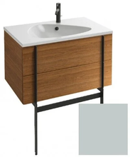 Тумба под раковину Jacob Delafon Nouvelle Vague 80 см, EB3030-G73, цвет - голубой шторм глянцевый