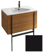 Тумба под раковину Jacob Delafon Nouvelle Vague 80 см, EB3030-274, цвет - черный глянцевый