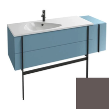 Тумба под раковину Jacob Delafon Nouvelle Vague 145 см, EB3038-G80, темно-серый глянцевый