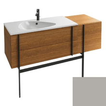 Тумба под раковину Jacob Delafon Nouvelle Vague 145 см, EB3037RU-N21, серый титан глянцевый