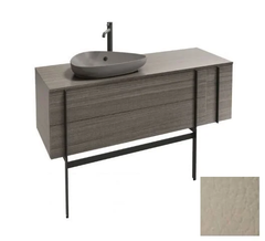 Тумба под раковину Jacob Delafon Nouvelle Vague 145 см,EB3044-NR2, цвет - коричневая кожа