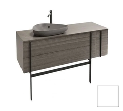 Тумба под раковину Jacob Delafon Nouvelle Vague 145 см, EB3044-N18, цвет - белый глянцевый