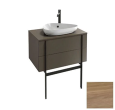 Тумба под раковину Jacob Delafon Nouvelle Vague 80 см, EB3039-E16, цвет - ореховое дерево