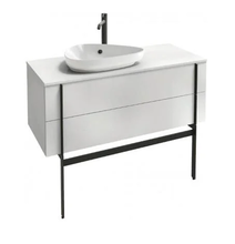 Тумба под раковину Jacob Delafon Nouvelle Vague 80 см, EB3039-N18, цвет - белый глянцевый