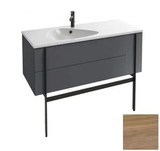 Тумба под раковину Jacob Delafon Nouvelle Vague 120 см, EB3036-E16, цвет - ореховое дерево