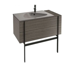 Тумба под раковину Jacob Delafon Nouvelle Vague 100 см, EB3031-E73, цвет - фактурный дуб