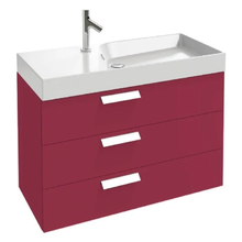 Тумба для раковины Jacob Delafon Rythmik 100 см, EB1310-R3 цвет Малиновый