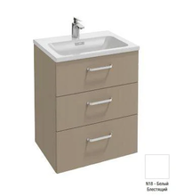 Тумба под раковину Jacob Delafon Vox 120 см, EB2091, белый блестящий