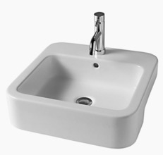 Раковина Hatria Happy Hour Y0M801, 48 х 48 см накладная