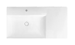 Раковина Hatria Bahia 80 x 46.5 см, BHD800465011TS0, подвесная, cтолешница справа, белый