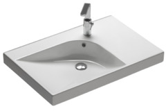 Раковина Hatria Grandangolo Y0XK 01 75 х 50 см левая SX