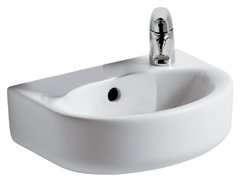 Раковина Ideal Standard Connect E791501 Arc 35 см, смеситель справа, белый