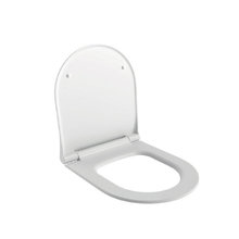 Крышка-сиденье для унитаза Ambassador Queen 112T20001S, быстросъемное с микролифтом, цвет белый глянцевый