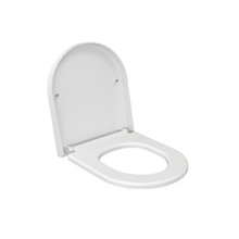 Крышка-сиденье для унитаза Ambassador Queen 112T20001, быстросъемное с микролифтом, цвет белый глянцевый