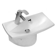 Раковина Jacob Delafon Escale E1025-00 50 х 30,5 см, с отверстиями под полотенцедержатель