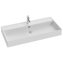 Раковина Jacob Delafon Vivienne 100 см, белая матовая, EXBJ112-BCM