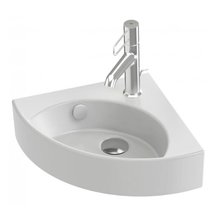 Раковина Jacob Delafon Odeon Rive Gauche EGP112-00 угловая, 34 х 34 см, белая