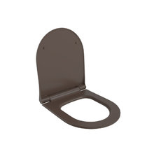 Крышка-сиденье для унитаза Ambassador Nord 132T20601S, быстросъемное с микролифтом, цвет коричневый матовый