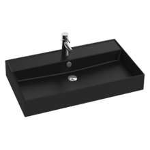 Раковина Jacob Delafon Vivienne 80 см, черная матовая, EXBI112-NGM