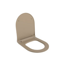 Крышка-сиденье для унитаза Ambassador Nord 132T20501S, быстросъемное с микролифтом, цвет темно-бежевый матовый