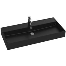 Раковина Jacob Delafon Vivienne 100 см, черная матовая, EXBJ112-NGM
