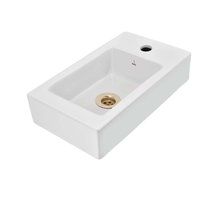 Раковина Jaquar JDS-WHT-25801, 46 см, фарфор, цвет белый