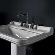 Раковина Kerasan Waldorf 4141K1bi/cr*1, 80 х 55 см