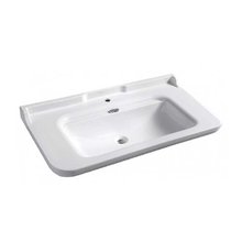 Раковина Kerasan Waldorf 4144K1bi/cr*1 120 см, белая