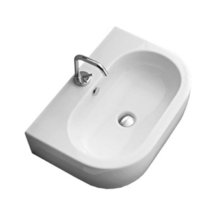 Раковина Kerasan Flo 60 х 42 см, керамика, цвет белый, 314201*1