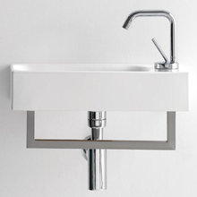 Раковина подвесная Kerasan Cento 353701R*1 45 х 25 см, керамика, отверстие под смеситель справа DX, цвет белый