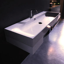 Раковина Kerasan Cento 353401*1 120 х 45 cм, цвет белый