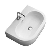 Раковина Kerasan Flo 50 х 40 см, керамика, цвет белый, 314101*1