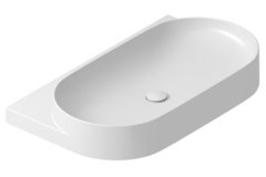 Раковина Ravak Yard XJX01080000 800 без отверстия под смеситель, белая