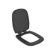 Крышка-сиденье для унитаза Ambassador Diamond 122T20201, быстросъемное с микролифтом, цвет черный матовый