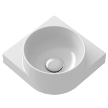 Раковина Ravak Yard XJX01028000 280C без отверстия под смеситель, белая