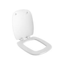 Крышка-сиденье для унитаза Ambassador Diamond 122T20001, быстросъемное с микролифтом, цвет белый глянцевый