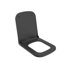 Крышка-сиденье для унитаза Ambassador Benefit 202T20201S, быстросъемное с микролифтом, цвет черный матовый