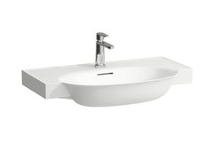 Раковина Laufen New Classic 8.1385.5.000.104.1 80 х 48 х 16.5 см, SaphirKeramik, 1 отверстие, белый глянцевый