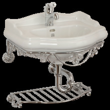 Комплект раковина Migliore Bella с консолью, смесителем, донным клапаном и сифоном