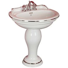 Раковина-тюльпан Migliore Milady D1, декор1