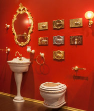 Раковина-тюльпан Migliore Milady ML.MLD-25.742D.D2.PL декор Platino