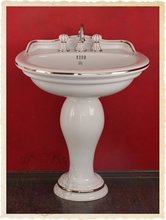 Раковина-тюльпан Migliore Milady PL, цвет платина