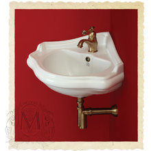 Раковина угловая Migliore Bella ML.BLL-25.058.BL