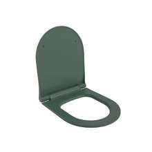 Крышка-сиденье для унитаза Ambassador Abner 102T20701S, быстросъемное с микролифтом, зеленый матовый