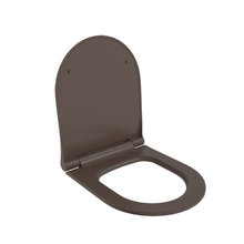 Крышка-сиденье для унитаза Ambassador Abner 102T20601S, быстросъемное с микролифтом, коричневый матовый