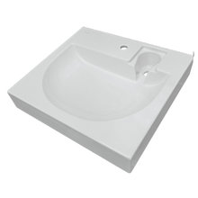 Раковина на стиральную машину Sanita Luxe Galaxy WB.WM/Galaxy/60-C/WHT.G/S1 60 см, белый