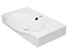 Раковина Sanita Luxe Infinity WB.FN/Infinity/65-C/WHT.G/S1 65 см