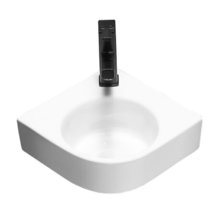 Раковина Vincea, 44 х 38 см, подвесная, угловая, белая, VBS-502