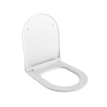 Крышка-сиденье для унитаза Ambassador Abner 102T20101S, быстросъемное с микролифтом, цвет белый матовый